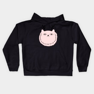 Chonky festive cat Kids Hoodie